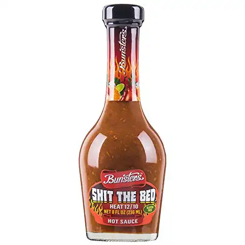 Bunsters Shit The Bed 12/10 Heat Hot Sauce