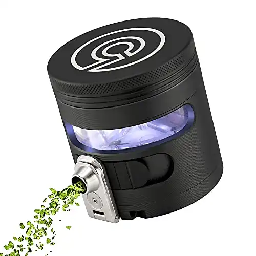 Tectonic9 Manual Herb Grinder with Automatic Dispenser