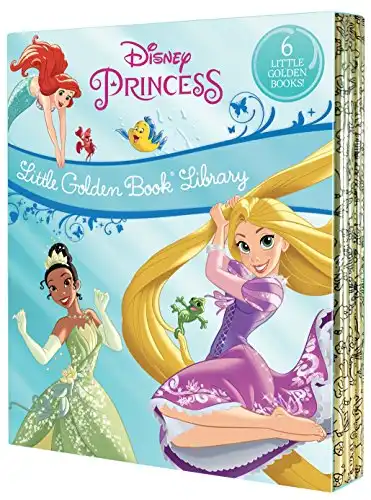 Disney Princess Little Golden Book Set