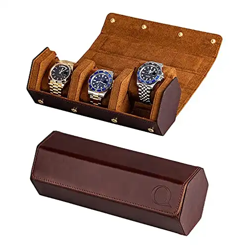Genuine Leather Watch Case
