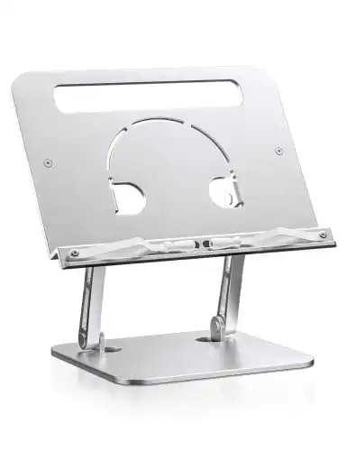 Aluminum Book and Laptop Stand